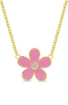 LILY NILY KIDS' FLORAL PENDANT NECKLACE