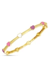 Lily Nily Kids' Heart Station Bangle In Multi