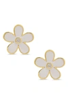 LILY NILY KIDS' FLORAL STUD EARRINGS