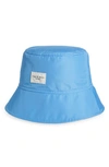 Rag & Bone Addison Logo Bucket Hat In Blue
