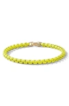David Yurman 14k Yellow Gold Stainless Steel Bel Aire Bracelet In Gold/ Yellow