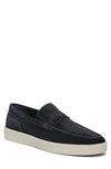 Vince Toren Slip On Loafers In Black