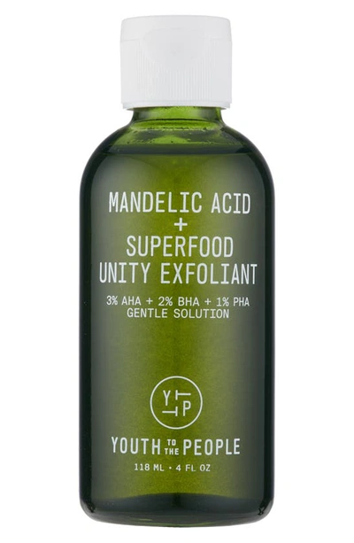 Youth To The People Mandelic Acid + Superfood Unity Exfoliant 4 oz/ 118 ml