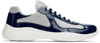 Prada America's Cup Low-top Sneakers In Baltico/argento