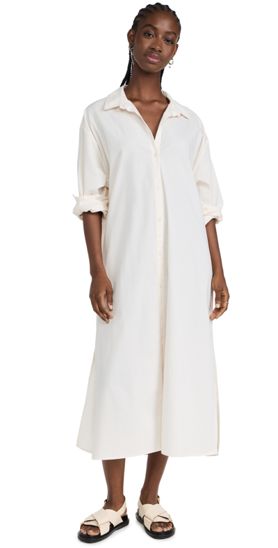 Pistola Denim Sloane Dress In Sand Shell