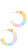 Roxanne Assoulin Rainbow Lite Chubby Earrings In Multi