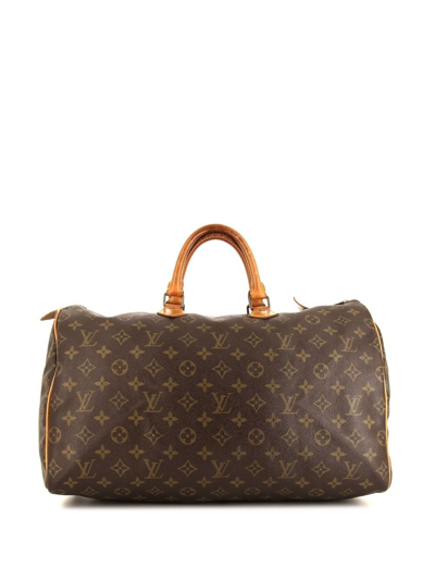 Pre-owned Louis Vuitton  Speedy 40 Travel Bag In Brown