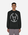 Aries Slam Jam Exclusive Column Circle Longsleeve T-shirt In Black