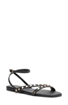 New York And Company Women's Farra Flat Sandals Women's Shoes In Black