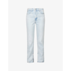Levi's Women's 501 Jeans In Light Indigo Worn In