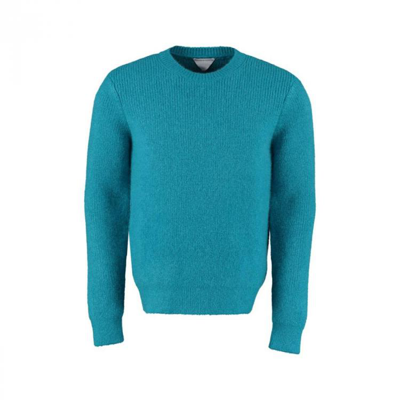Bottega Veneta Mohair And Cashmere Blend Sweater In Light Blue
