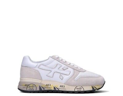 Pre-owned Premiata Shuhe  Mann Sneakers Trendy Bianco Mick-5698