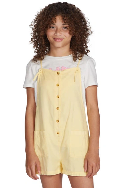 Billabong Wave Watch Jr Romper In Pineapple