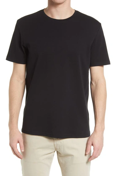 14th & Union 14th And Union Short Sleeve Interlock T-shirt In Black