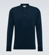 JOHN SMEDLEY COTSWOLD WOOL KNITTED POLO
