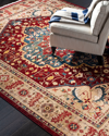 Ralph Lauren Chloe Power-loomed Rug, 8' X 10' In Beige/red