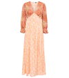 Rixo London Aoife Paisley-printed Silk Dress In Bandana Mix