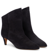 ISABEL MARANT DRIPI SUEDE ANKLE BOOTS
