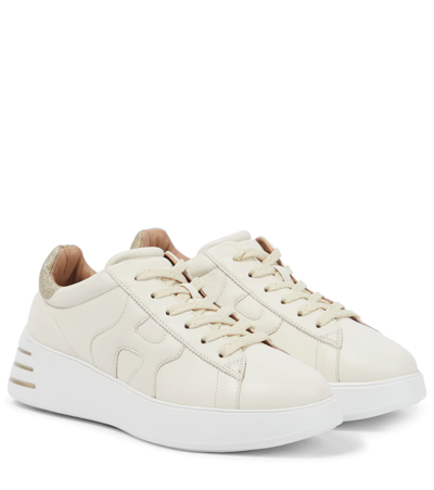 Hogan Rebel H564 Sneakers In Off White