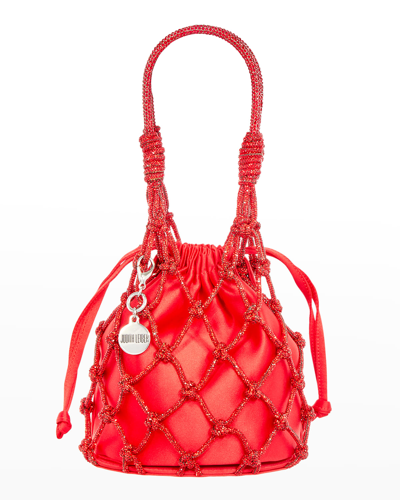 Judith Leiber Sparkle Crystal Net Top-handle Bag