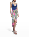ETRO PAISLEY PRINTED PAREO COVERUP