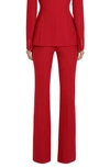 Alexander Mcqueen Classic Suiting Pants In Welsh Red