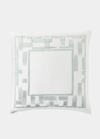 Lili Alessandra Capri Linen Euro Decorative Pillow, 28 X 28