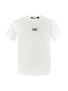 Dsquared2 T-shirt With Dsq2 Print In White