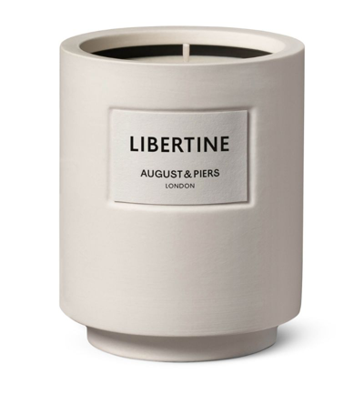 August & Piers Libertine Scented Candle (340g) In Multi