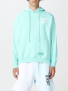 Pharmacy Industry Hooded Sweatshirt With Embroidery Print In Mint