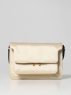 Marni Trunk Soft Tech Fabric Bag In White