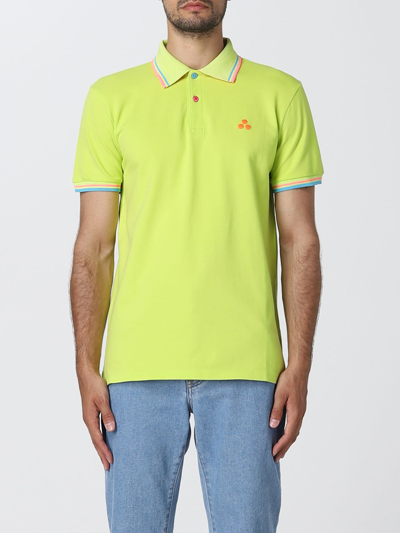 Peuterey Polo Shirt  Men Color Lime In Lime