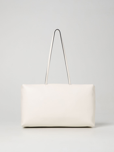 Liviana Conti Bag In Synthetic Leather In Yellow Cream