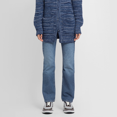 Chloé Blue Cotton Jeans Denim
