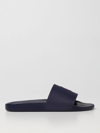 Polo Ralph Lauren Ciabatta Blu Con Logo Rosso 809852071002 In Navy
