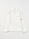 Monnalisa Cotton Sweater In White