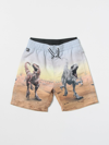 Molo X Jurassic World Boy's Neal Dinosaur-print Shorts In Fa01