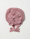 Monnalisa Hat With Bow In Pink