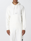 C.p. Company C. P. Company Man Sweatshirt Off White Size Xl Cotton In White