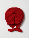 Monnalisa Hat With Bow In Red