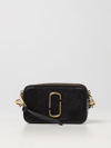 Marc Jacobs The Snapshot Saffiano Leather Bag In Black