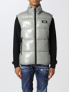 DSQUARED2 DOWN VEST WITH LOGO PATCH,369590073