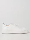 Christian Louboutin Louis Junior Spikes Trainers In White