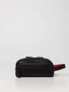 CHRISTIAN LOUBOUTIN BLASTER LEATHER BEAUTY CASE WITH STUDS,362396002
