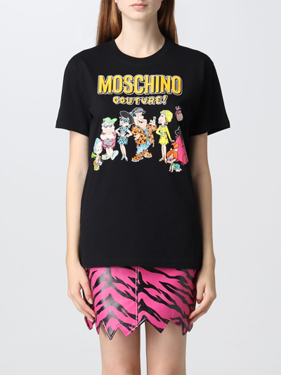 Moschino Couture T-shirt  Woman In Black
