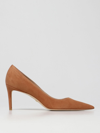 Stuart Weitzman Stuart 75mm Leather Pumps In Hazel