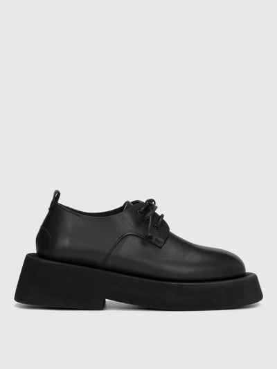 Marsèll Lace-up Leather Derby Shoes In Black