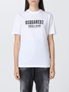 Dsquared2 Ceresio 9 Print T-shirt In White