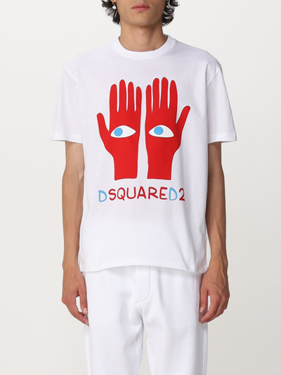 Dsquared2 T-shirt  Men Color White In White