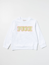 Pucci Sweatshirt With Logo Print In White